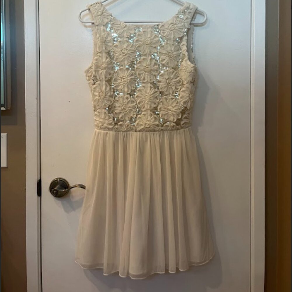 White Speechless Dress